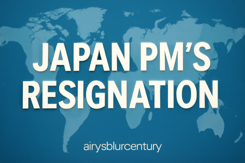 Japan’s PM Shigeru Ishiba resigned. — Japan’s PM Shigeru