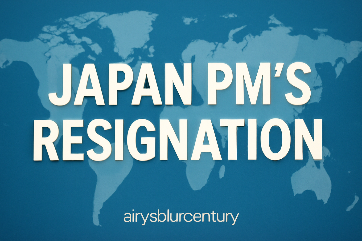 Japan’s PM Shigeru Ishiba resigned.