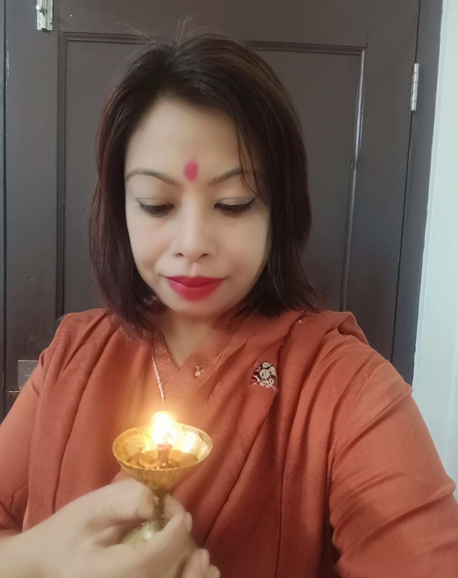 A Single Diya, A Quiet Moment