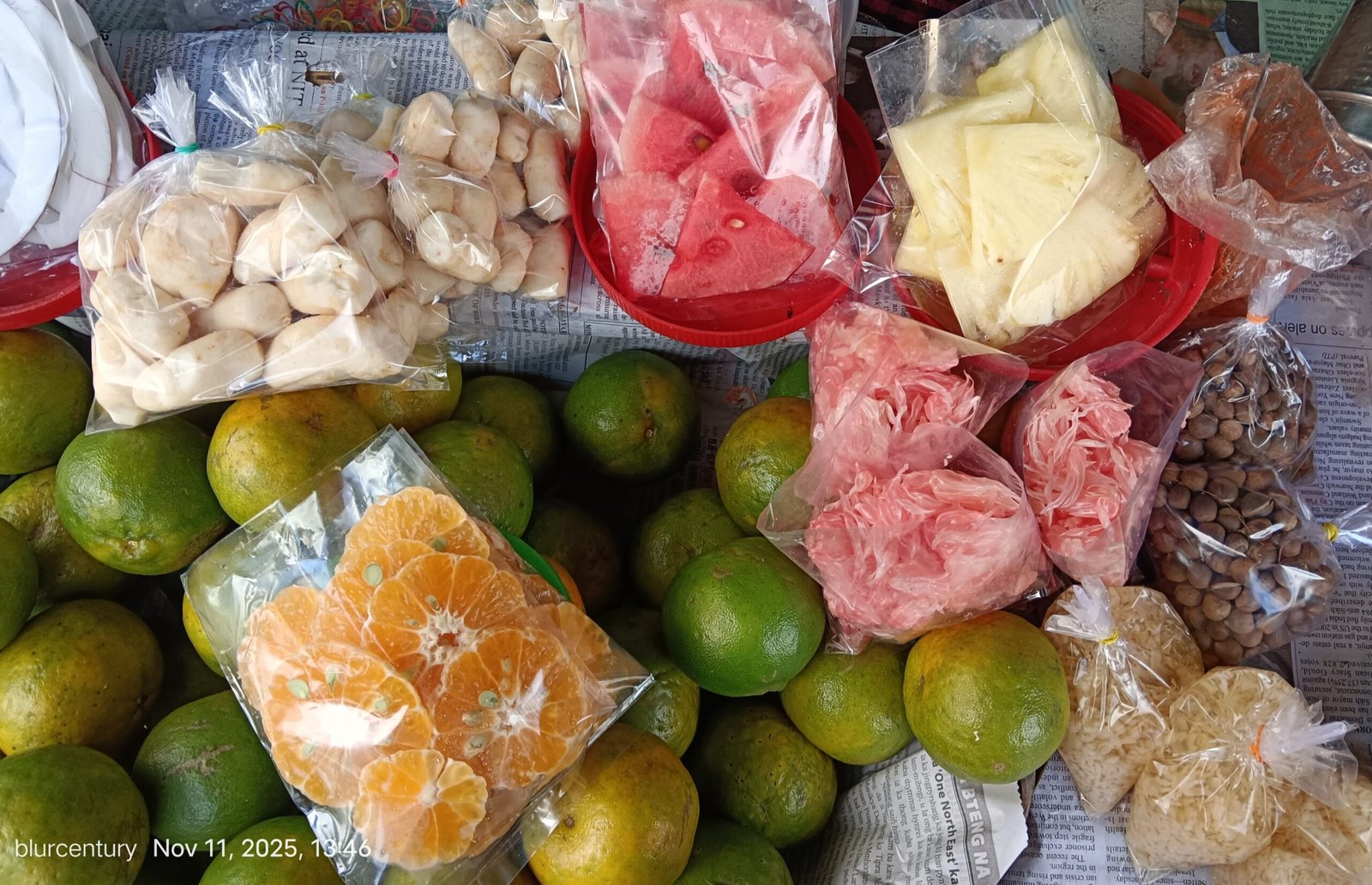 Soh Phlang, Wild Apple Mix & Street Fruits of Meghalaya A Taste of Simplicity